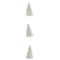 Northlight LED Lighted Battery Operated Mini Sisal Tree Christmas Garland - 6.5' - Warm White